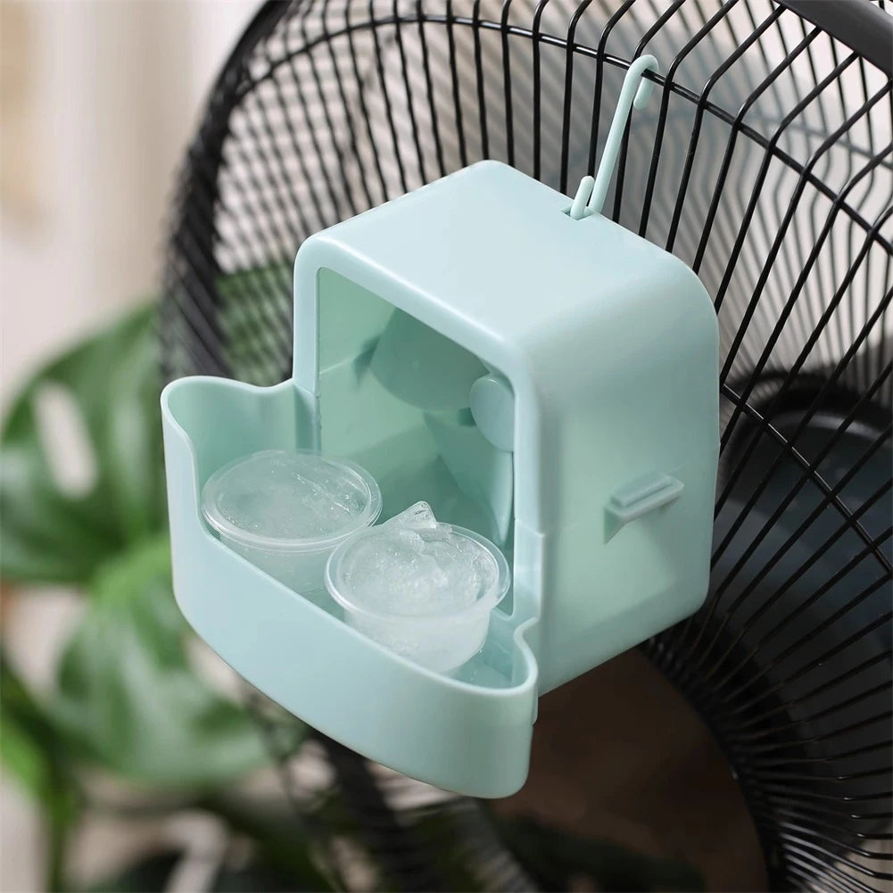 1Pcs Portable Fan Cooler With Ice Cup Cooling Accessory Summer Small Humidifier Quick Cooling Electric Fans Floor Fan Ice Cooler Qme