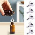 5Pcs special filling funnel for perfume and essential oils, which can easily fill various liquids, is easy to use and easy to ca Qme 2pcs Gold