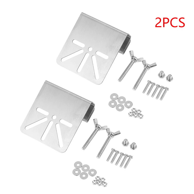 Camera Surveillanc Metal Gutter Mount Bracket Eufy Solocam S340E30 Qme A2 Silver