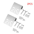 Camera Surveillanc Metal Gutter Mount Bracket Eufy Solocam S340E30 Qme A2 Silver