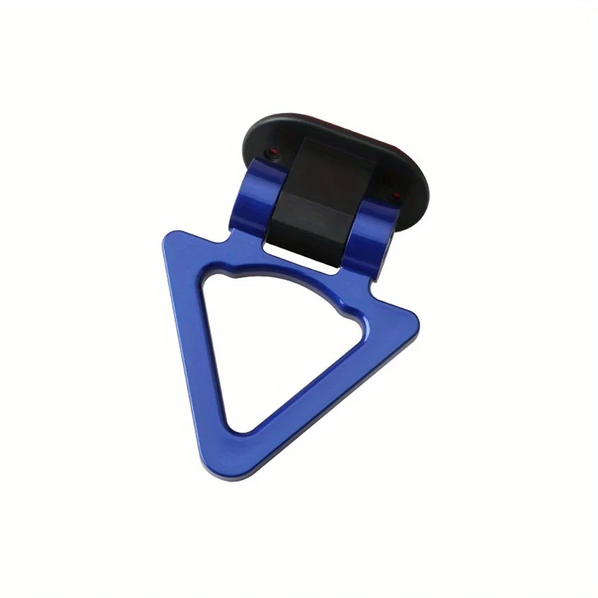 Car Triangle Shaped Tow Hook Decorations Trailer Sticker Exterior ABS Qme Blue