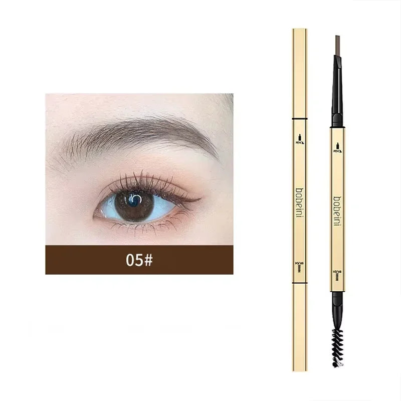 Waterproof Eyebrow Pencil, Eyebrow Pencil For Beginner, Extremely Fine Double-headed Eyebrow Pencil, Durable And Long Lasting Qme 05