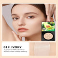 Air Cushion CC Cream Mushroom Head Puff Moisturizer Concealer Qme 01 Ivory