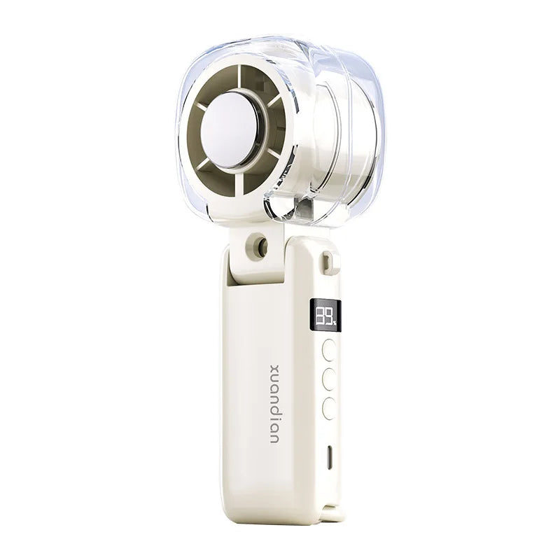 Mini Portable Mist Fan High-speed USB Fast Charging Personal Cooling Qme