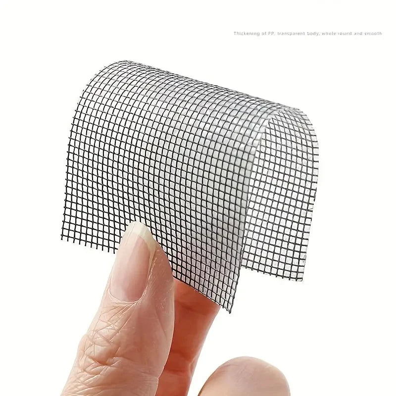 1pc Easy-to-Apply Waterproof Window Screen Repair Tape - Keep mosquitoes out with our bug-proof, self-adhesive mesh patch Qme