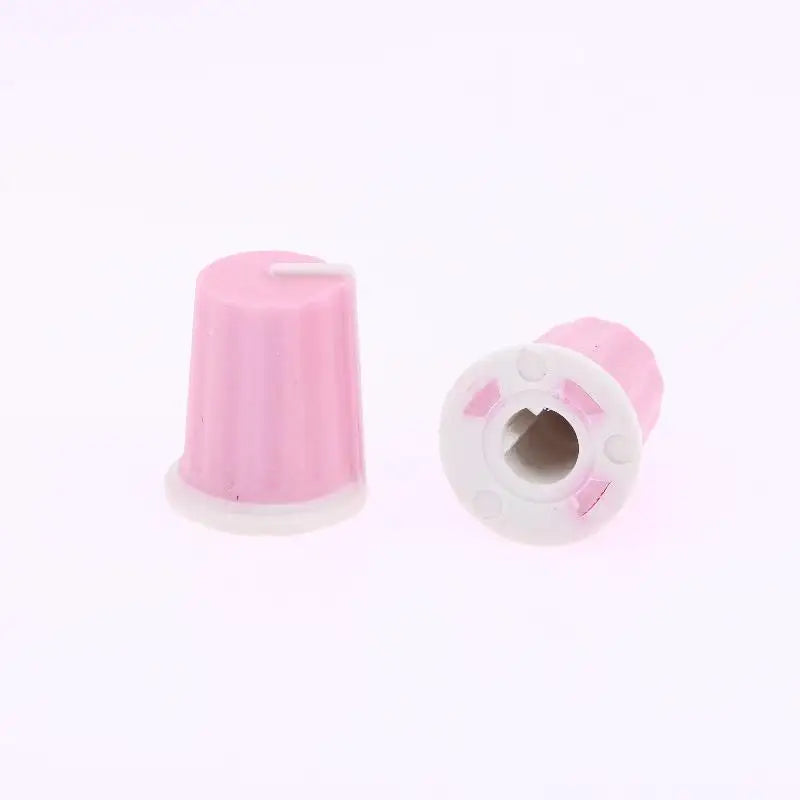 2 16x19mm Rubber Potentiometer Knob Mixer DJM Series DJM-2000 900 850 Qme Pink White X2
