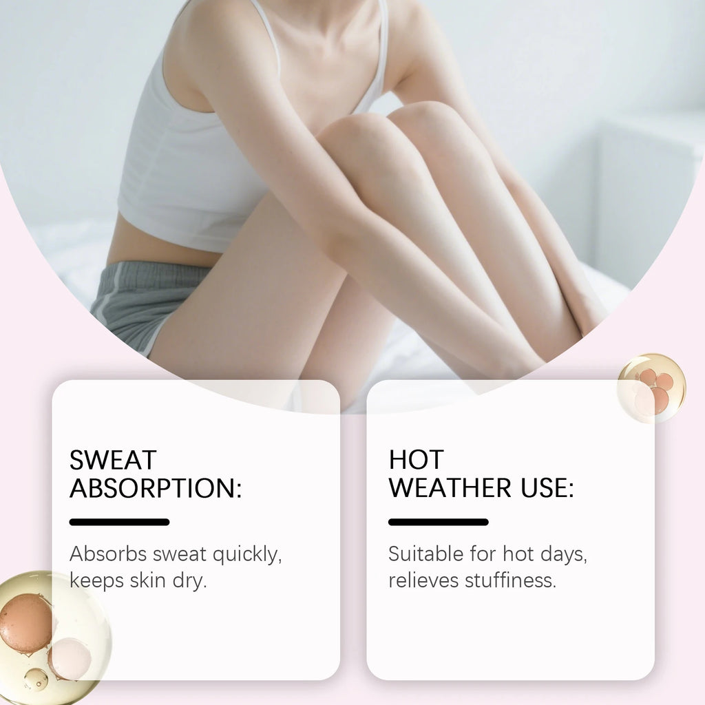 Comfort Powder All Over Body Powder Sweat Wicking Odor Resistant Chafing Prevention Talc-Free Dry Comfort for Women & Men Qme