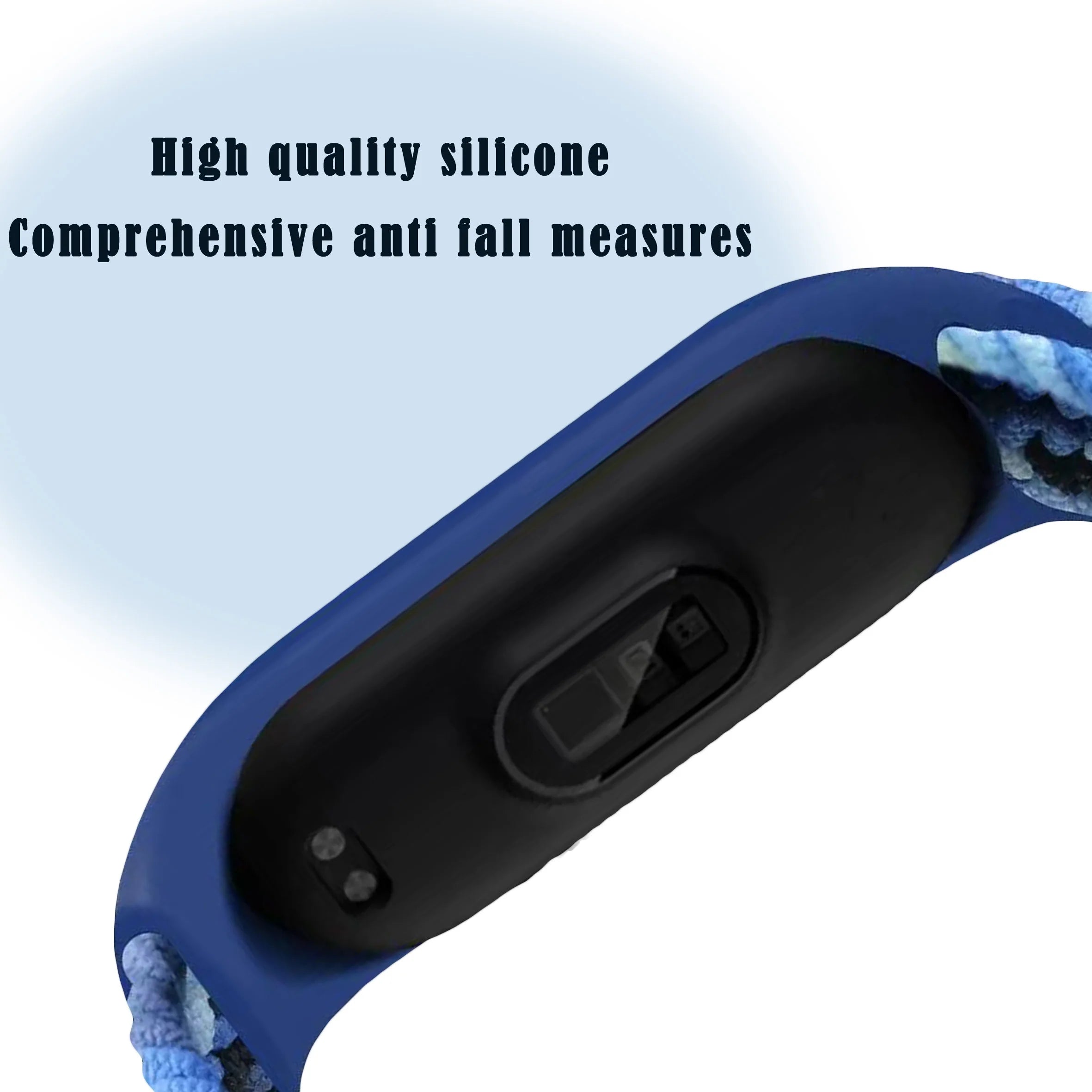Mi Series Nylon Elastic Weaving Strap Adjustable Replacement Wristband For Mi3 Mi4 Mi5 Mi6 Mi7 Qme
