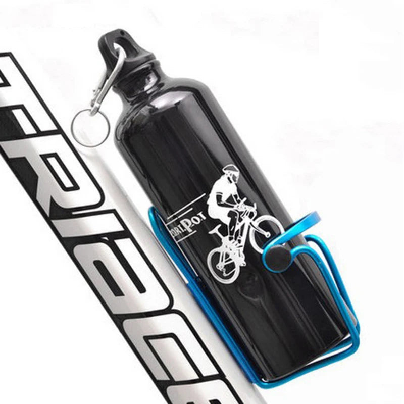 MTB Bicycle Water Bottle Holder Aluminum Alloy Mountain Bike Can Cage Qme