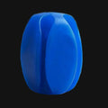 Silicone Fishing Rod Holder Straps 5 Hole Lightweight Tackle Ties Qme blue