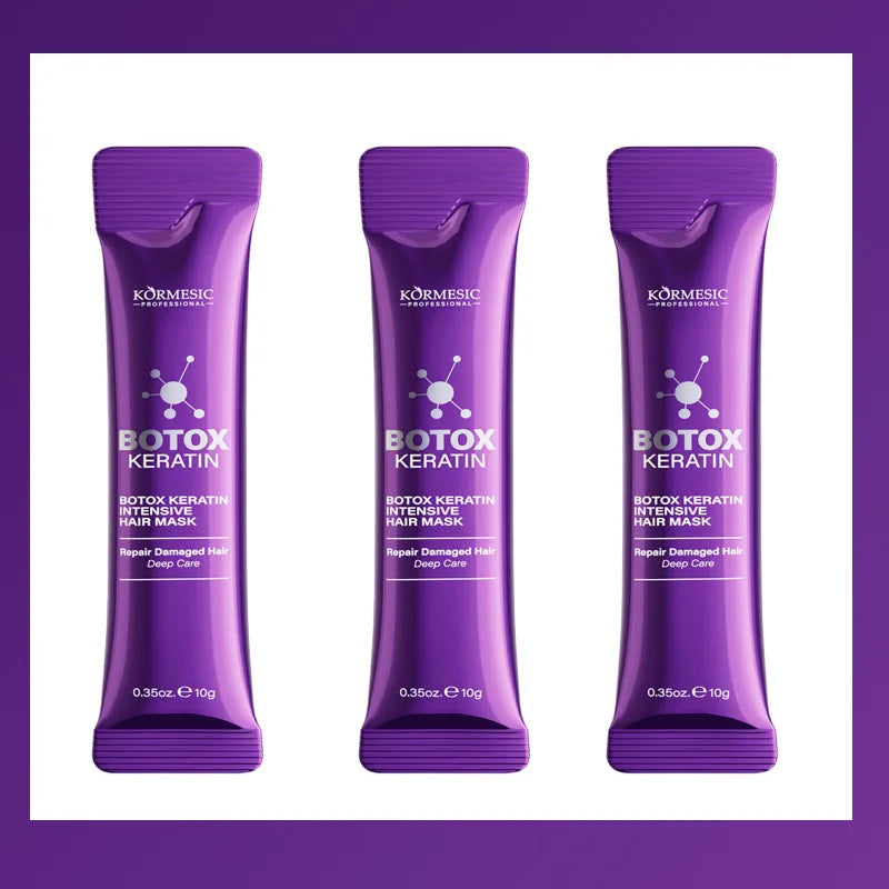 200g Magical Hair Mask Collagen Keratin 5 Seconds Repair Damaged Frizzy Hair Smooth Deep Moisturize Nourishing Hair Care Product Qme 3pc