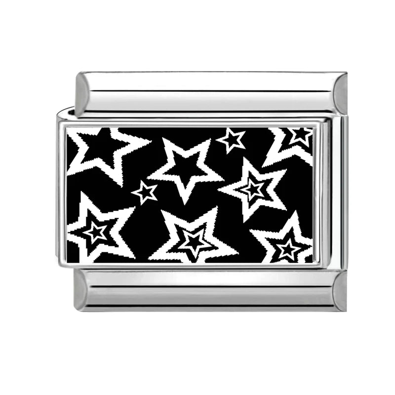 2026 Wholesale Cute LOVE Black Series Charm Bracelet Fit Stainless
