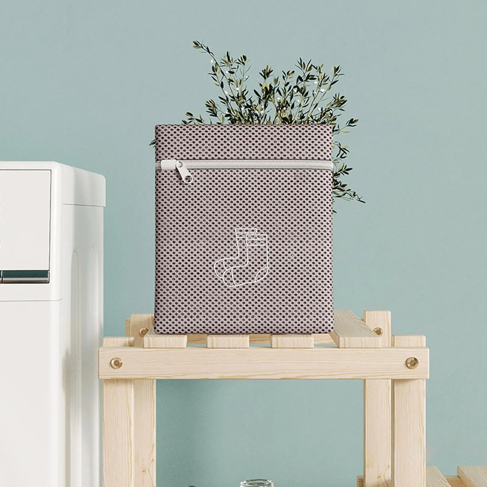 Mesh Laundry Bags 6 Pieces Anti-Knot Bra Protective Sack With Zipper Machine Washable Anti-Deformation Laundry Mesh Wash Bags Qme