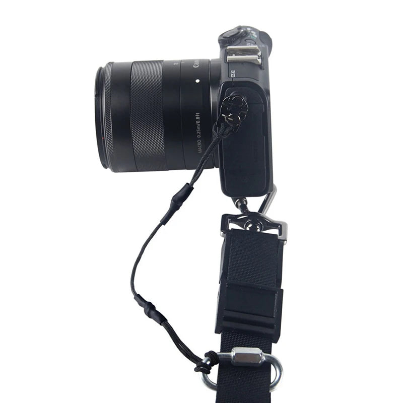 Camera Tether Safety Strap Quick Sling Rope String Carry Speed Rapid Qme