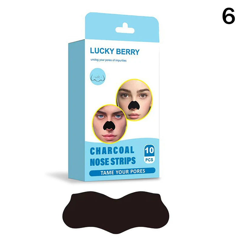Bamboo Charcoal Blackhead Removal Nose Mask Deep Cleaning Pore Acne Qme 5