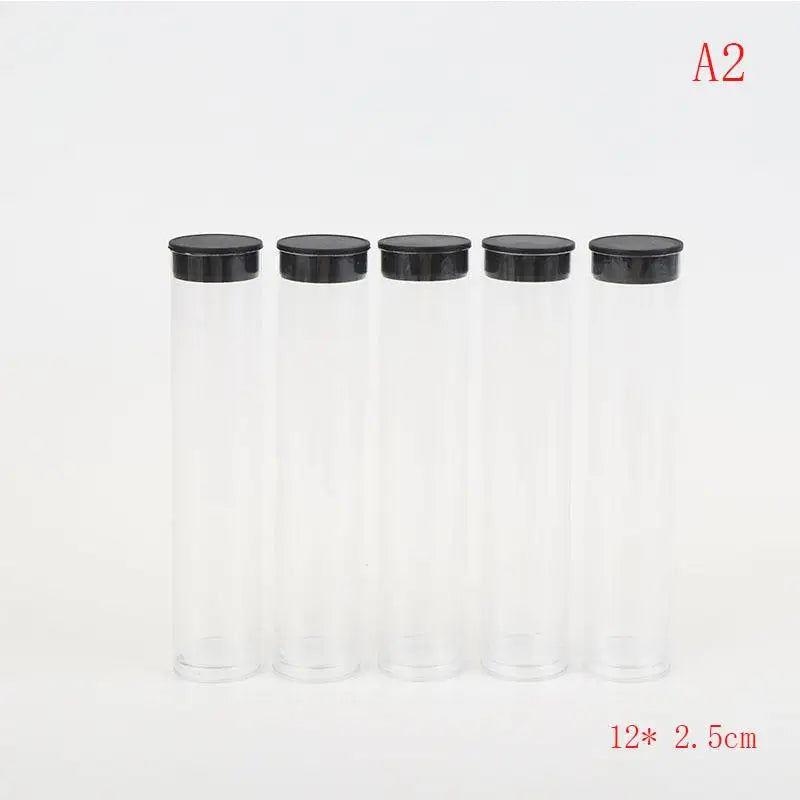 Clear Travel Toothbrush Case Storage Tubes Lids Portable Holder Qme A2