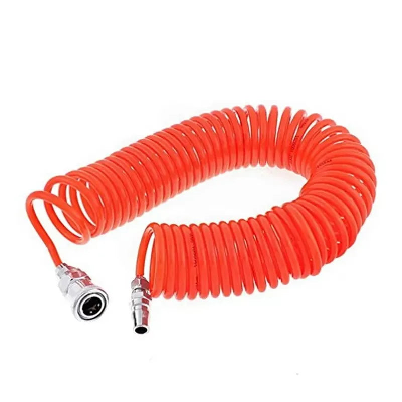 Pneumatic Tools Hose Air Pneumatic Hose Spiral Pipe Air Compressor Hose Long Pneumatic Hose Air Compressors Outer Diameter Qme