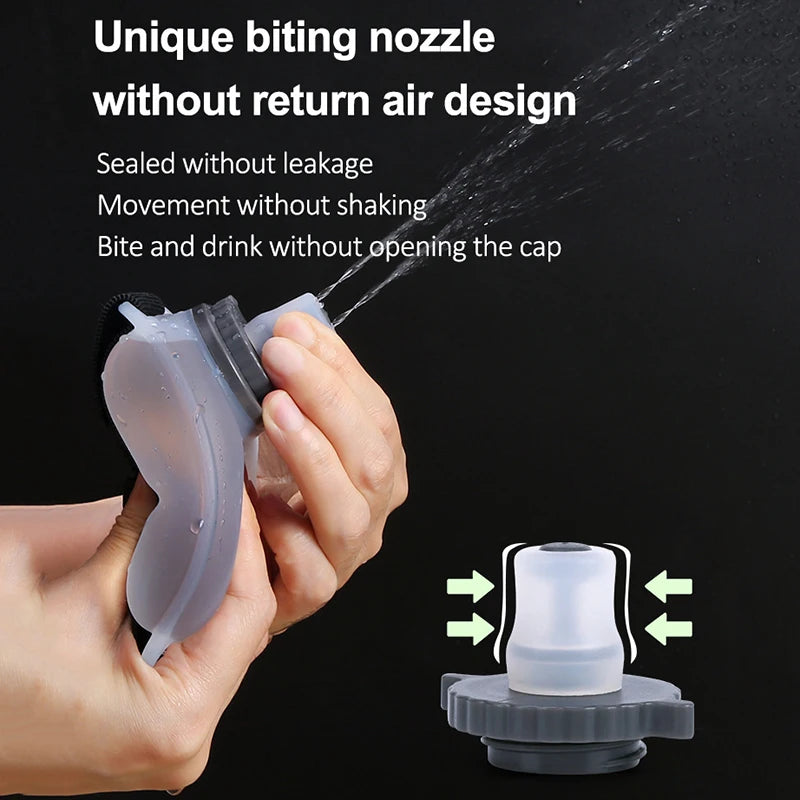 Mini Running Wrist Water Bottle Kettle Holder Storage Hydration Soft Qme