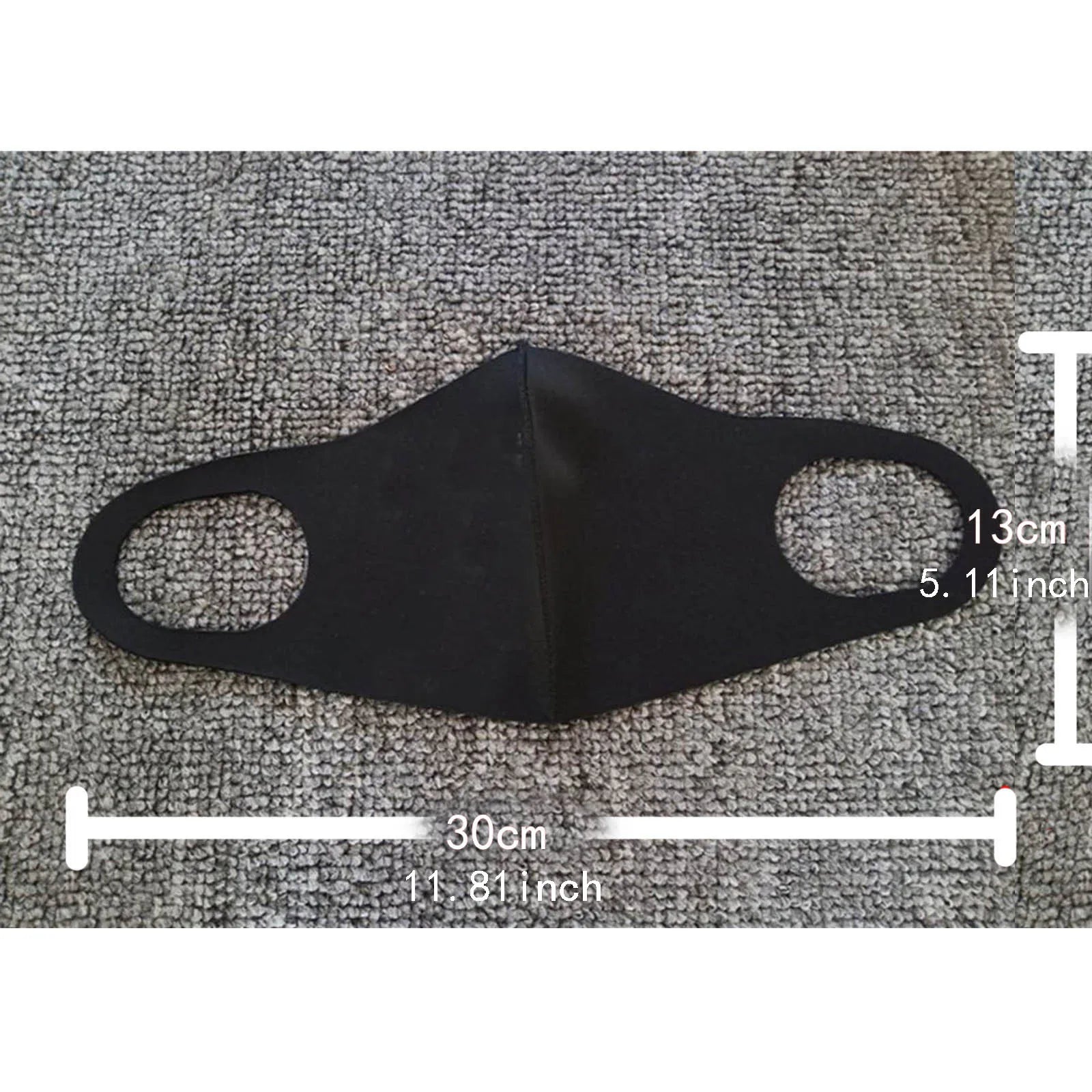 Rhinestone Letter Ice Silk Cotton Mask Adult Black Resuable Washable Soft and Comfortable Mask Outdoor Cycling Mask Qme