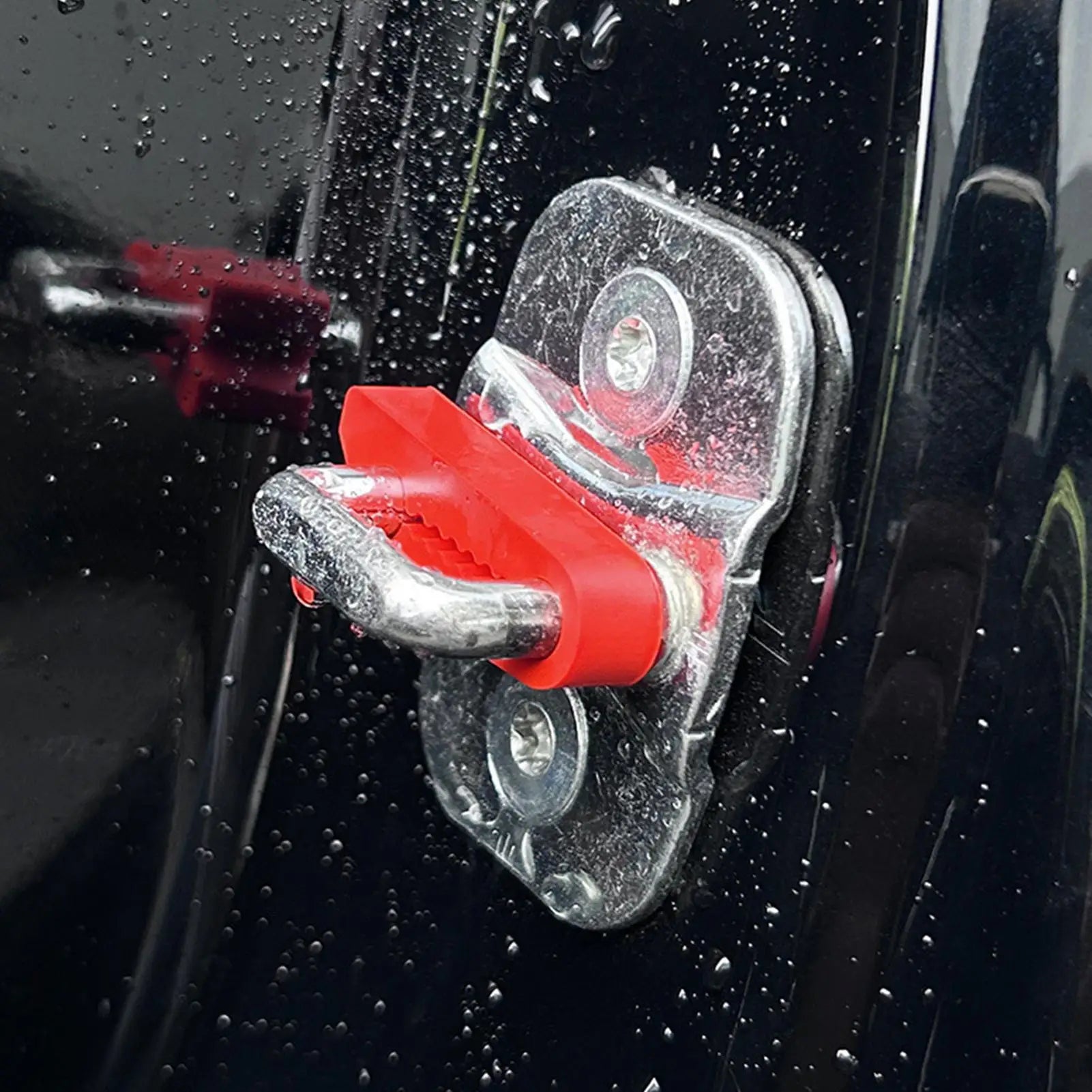 4 piece Car Door Shock Absorber Silicone Latch Cover For Noise Reduction, Commuting Short Trips & Urban Riding car accessories Qme