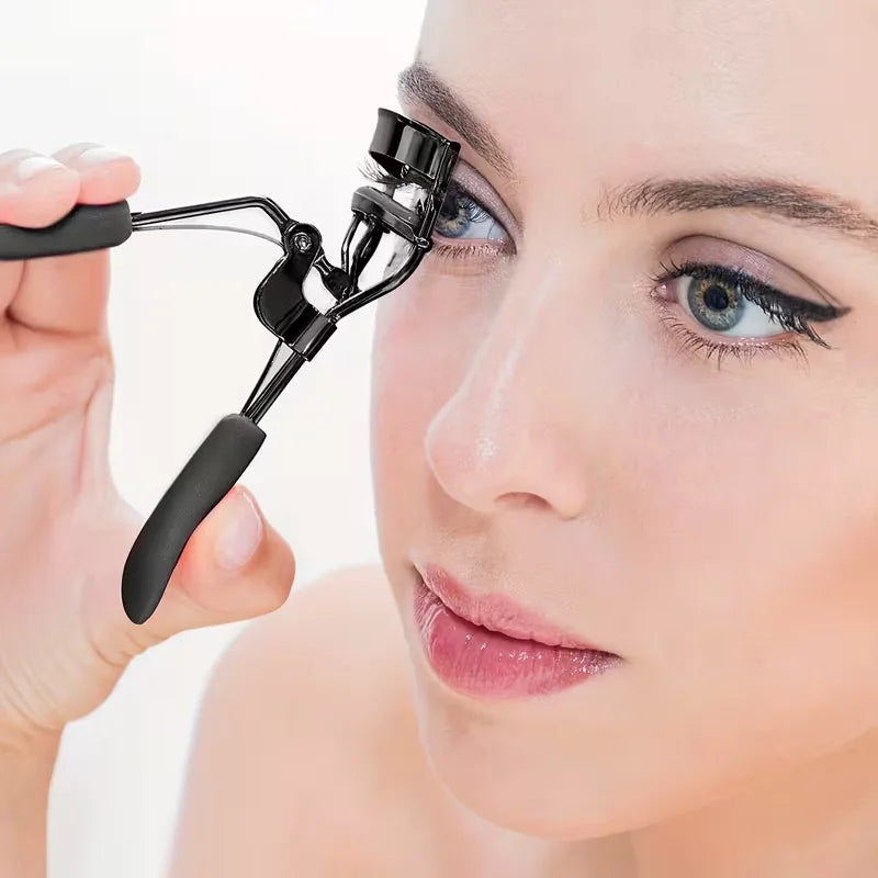 Wide Angle Eyelash Curler Ergonomic Non-slip Curling Tool Long Qme