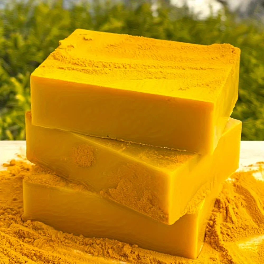 Turmeric Acne Removing Whitening Essential Oil Soap Collagen Protein Qme 100g