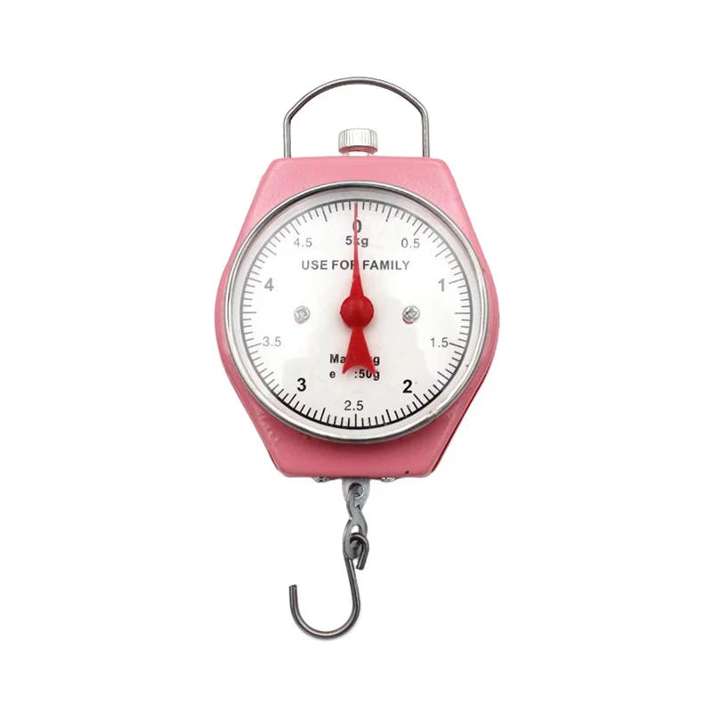 CC11High 5 Mechanical Vintage Portable Spring Balance Hook Scale Qme 10KG