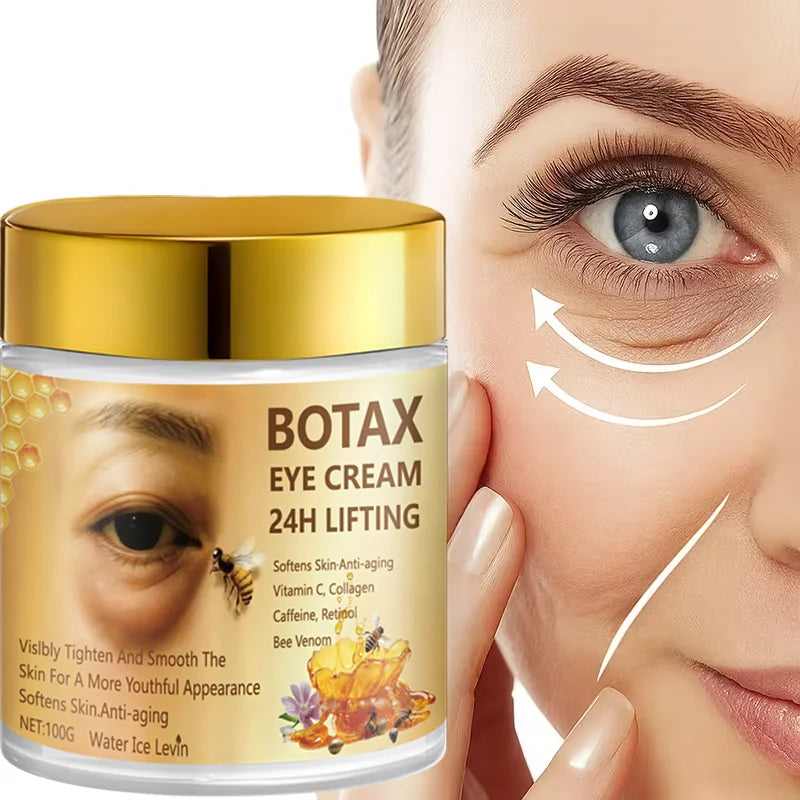 Botax Eye Cream 24H Lifting - Anti-Aging Formula with Vitamin C, Retinol & Bee Venom for Firm, Smooth & Youthful Skin. Qme