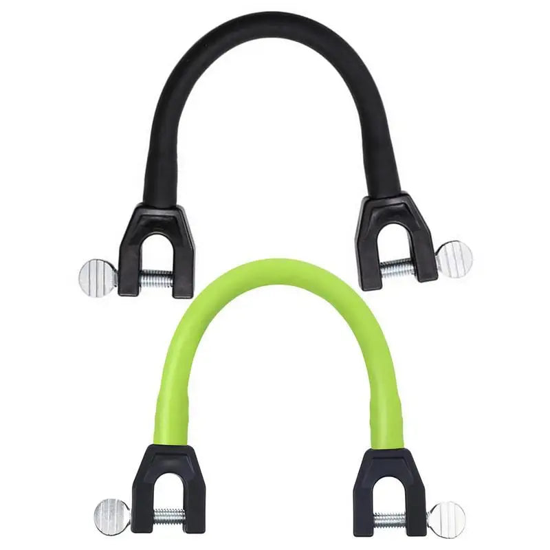 Ski Tip Connector Portable Ski Aid Cushioned Fastener Tape Strap Ski Practice Aid Easy Snow Ski Training Tools for Winter Qme