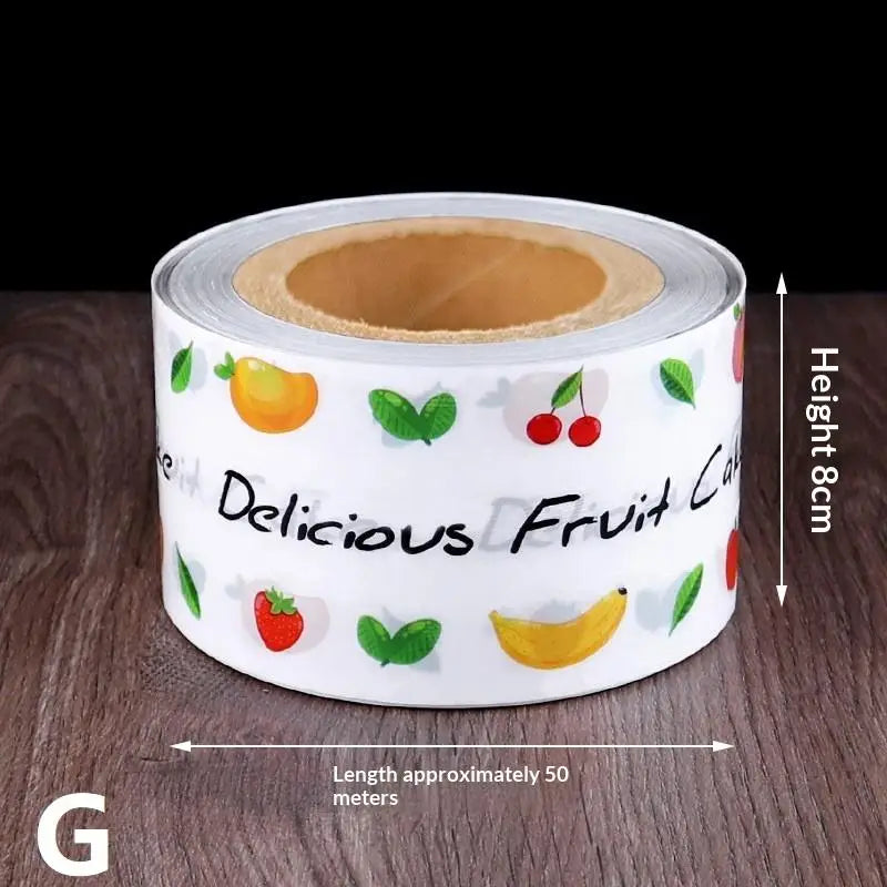Cake Collars Cartoon Creativity Mousse Surround Film Acetate Collar Qme G