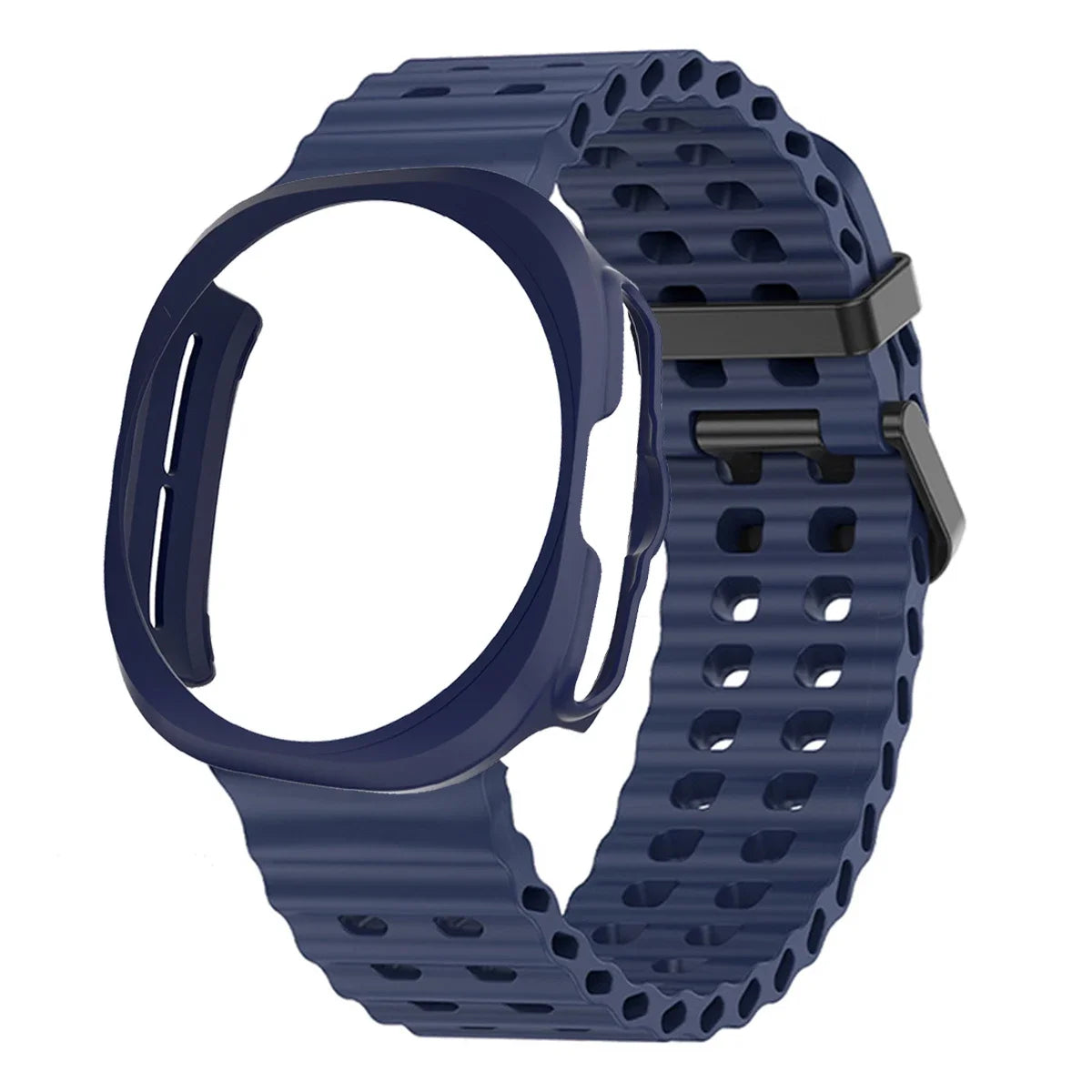 Case+strap Samsung Galaxy Watch 7 Ultra Sport Silicone Band Bracelet