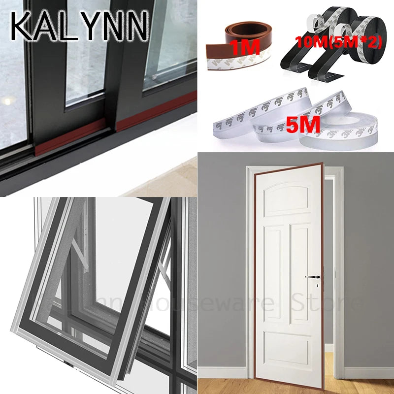 5M-10M Door Bottom Seal Strip Weather Window Rubber Weatherstrip Qme