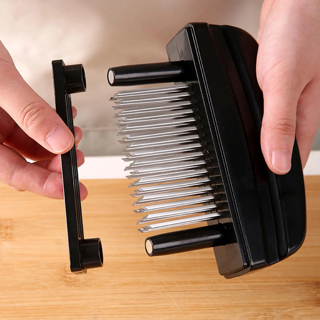 Meat Tenderizer With 48 Needles Kitchen Gadgets Needle Tenderizer Kitchen Tools For Chicken Beef Lamb Pork Veal Fish Pourtry Qme