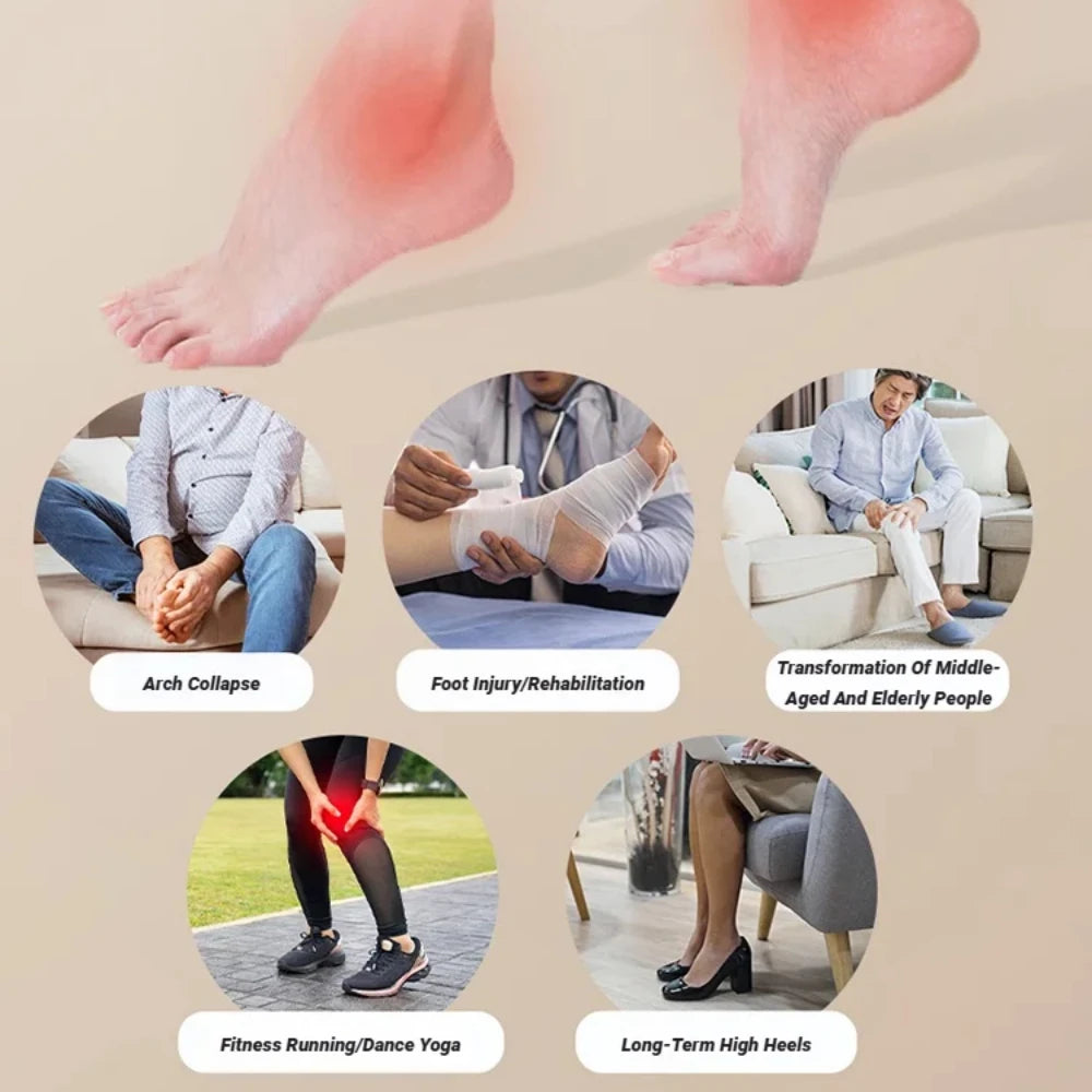 Foot Leg Roller Massager Yoga Plantar Fascia Home Fitness Fingerpressure Board Deep Muscle Relaxation Massage Ergonomic Qme