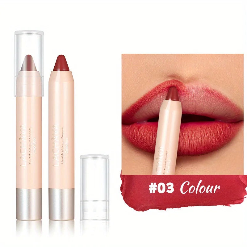 Lipstick Lipliner Pencil Long-lasting Waterproof Matte Finish Qme 03