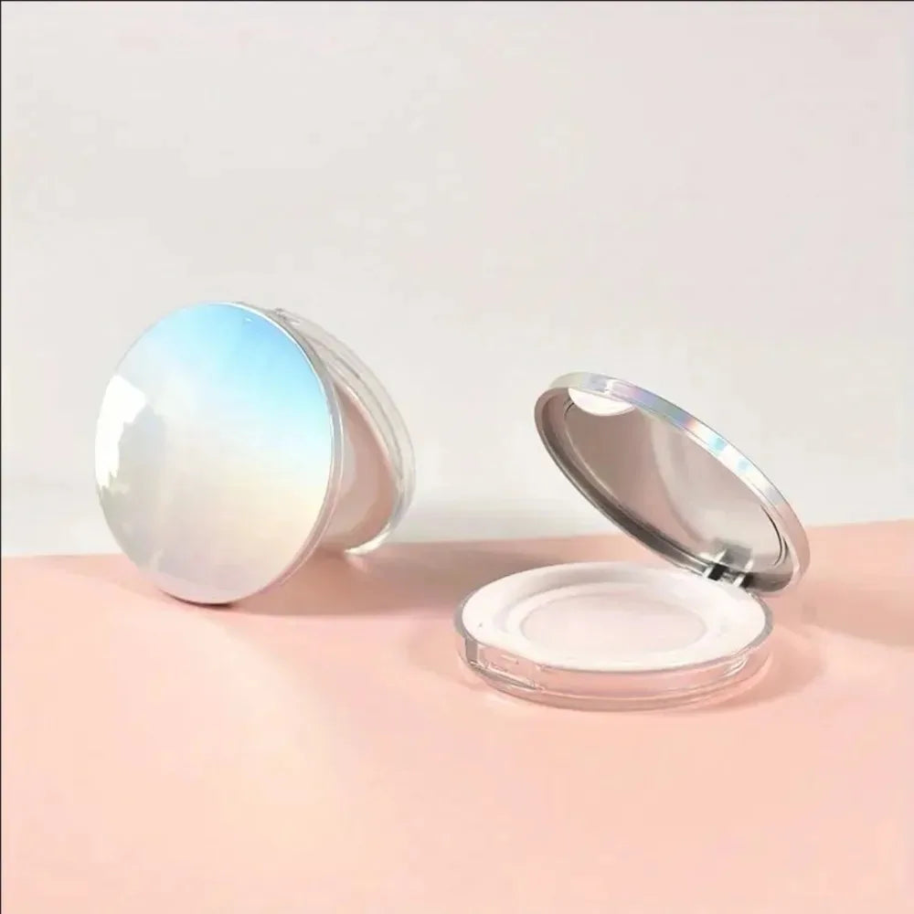 Ultra Thin Leak Proof Loose Powder Case Elastic Net Travel Portable Qme