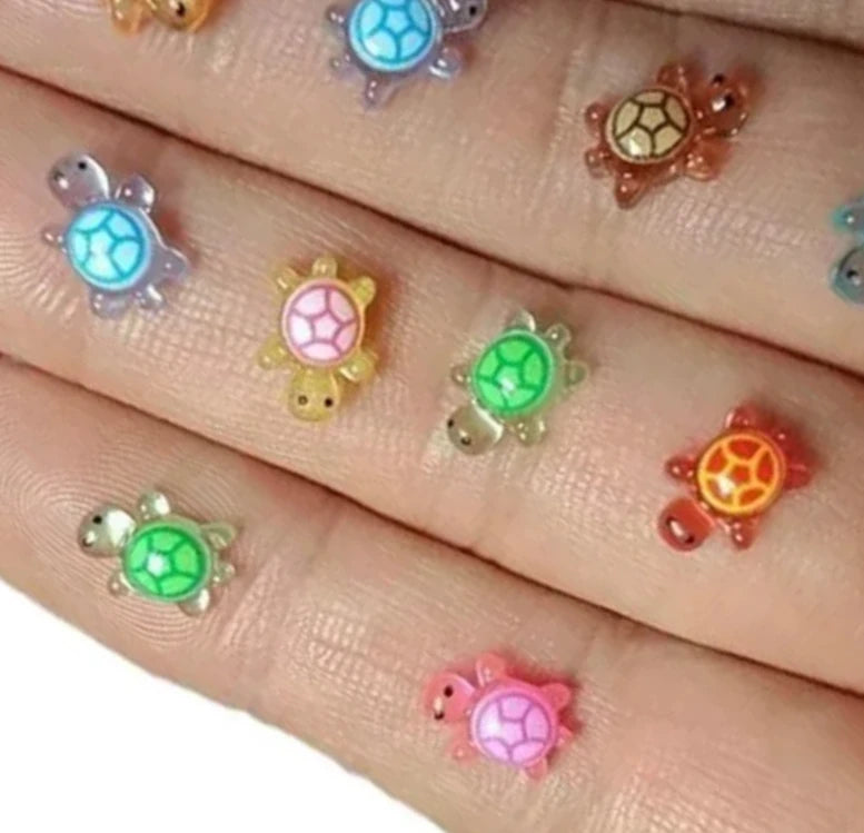 Miniature Things Figurines Hide Tiny Turtles DIY Fairy Garden Qme