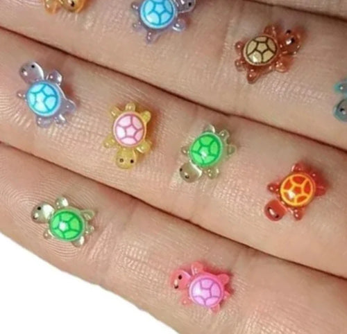 Miniature Things Figurines Hide Tiny Turtles DIY Fairy Garden Qme
