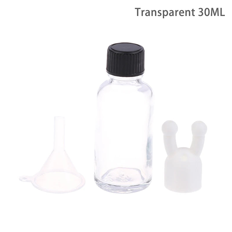 Leak-proof Essential Oil Inhaler Cap Mini Aroma Dispenser Perfume Qme 30ML Transparent