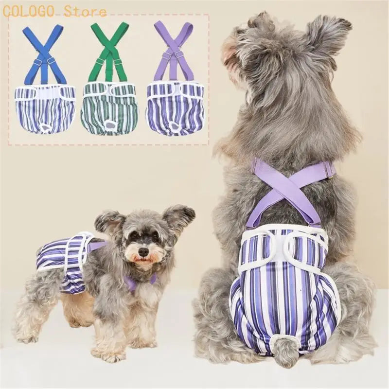 Pet Dog Suspenders Female Diaper Puppies Adjustable Harnesses Belly Qme