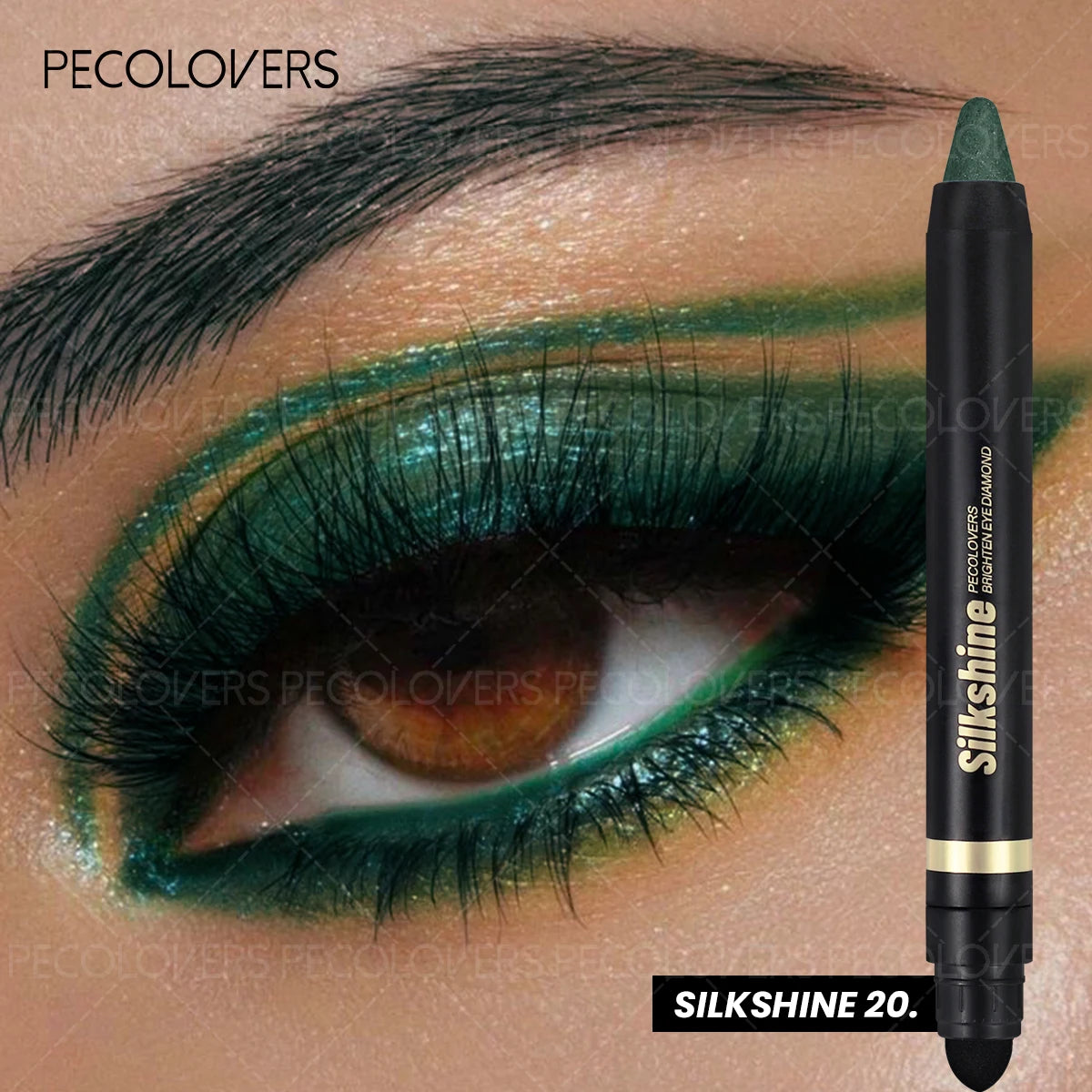 Double-head Eye Shadow Stick Eyeshadow Pen Brush Long-lasting Qme 20
