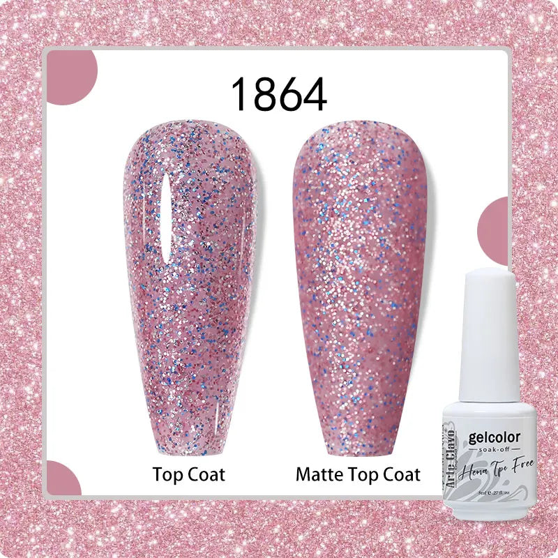 Arte Clavo HEMA TPO White Bottle 180 Colors Series Semi-permanent Gel