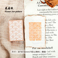 TIANZI Retro Plants Leaf Flower Stamp Set 1pc/9pcs DIY Photo Album Diary Collage Decorative Card Making Plant Vase Seal HandBook Qme F