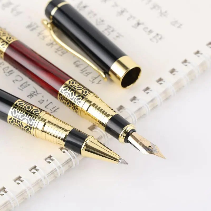 Smooth Writing Grain Fountain Pen Classic Texture Office School Qme