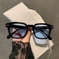 New Arrival Brand High-quality New Polygon Meter Nail Square Sunglasses Female Lady Eyeglass Cat Eye Casual Goggles UV400 Qme HL
