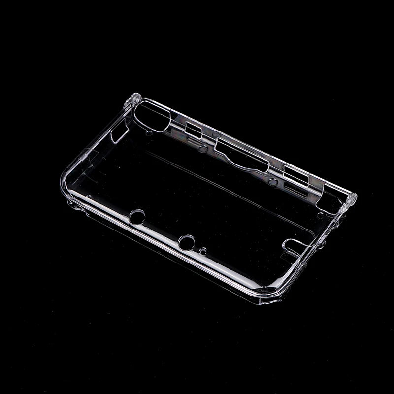 Clear Crystal Cover Hard Shell Case 3DS XL LL N3DS Qme