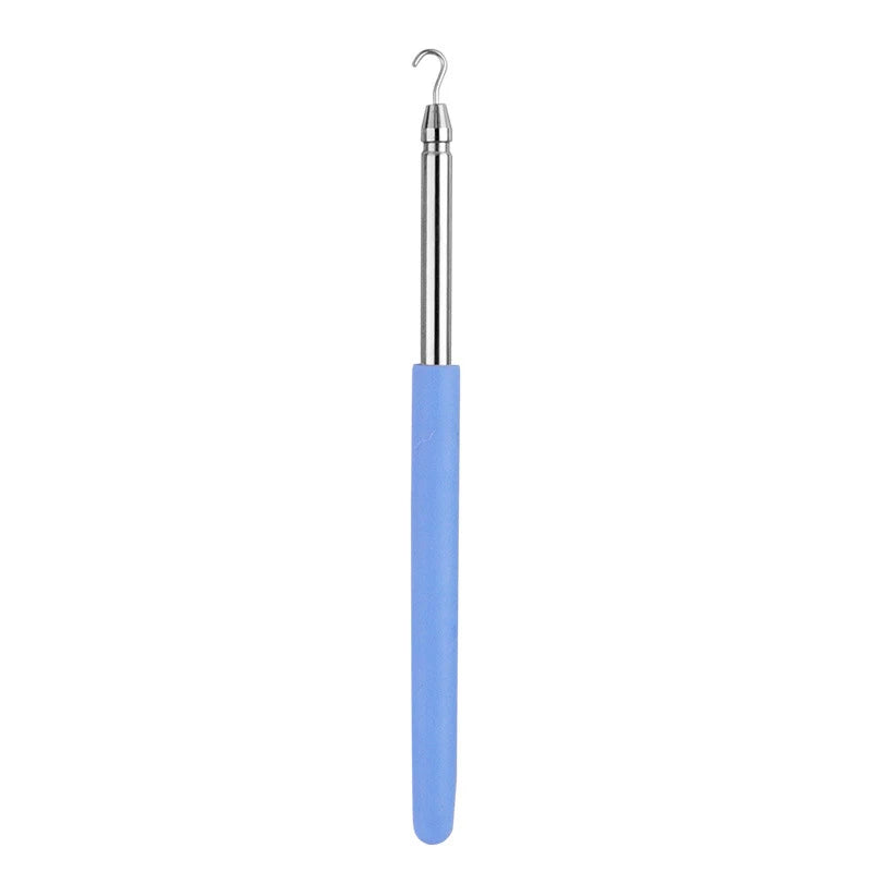 1Pc Bracelet Clasp Helper Tool Bracelets Jewelry Wearing Tools Bracelet Fastening Helper Plier Clip Quick Donning Qme Blue