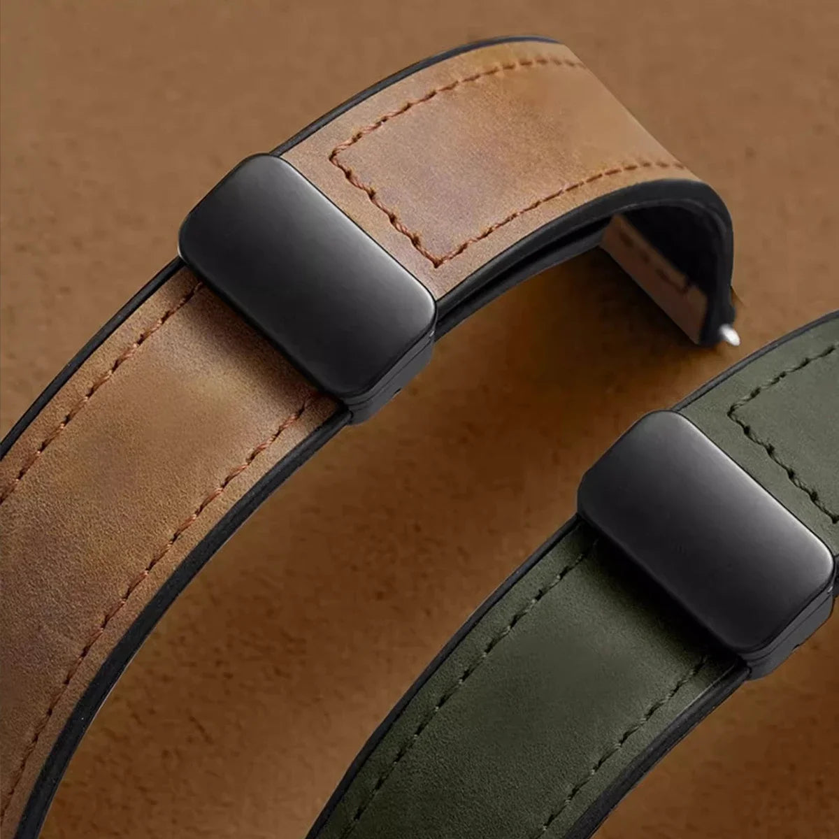 Leather Silicone Strap For Samsung Galaxy Watch 7 Ultra 47mm Magnetic Band Bracelet for Galaxy Watch 7 Ultra 47mm Correa Qme