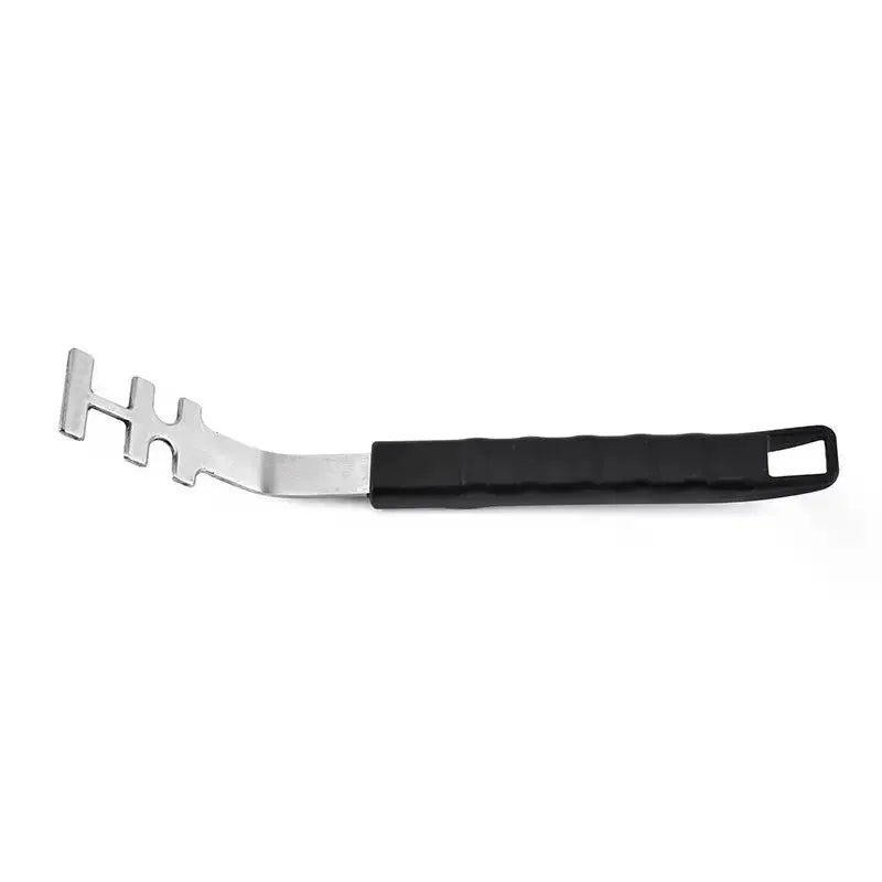 Universal Grill Grate Lifter Tool Cast Iron Grid Lever Lock Lifting Qme