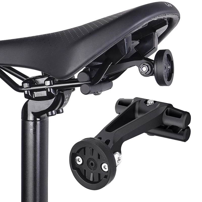 Bicycle Rail Rear Light Bracket Radar Sports Camera Seat-post Mount Qme